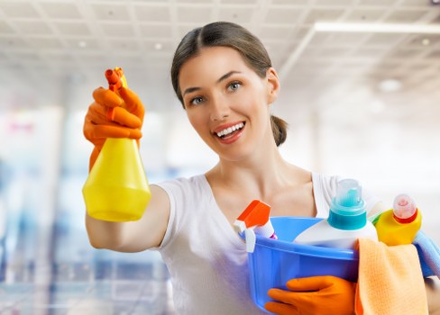 Routine cleaning services for kitchens and living spaces in Greenwich