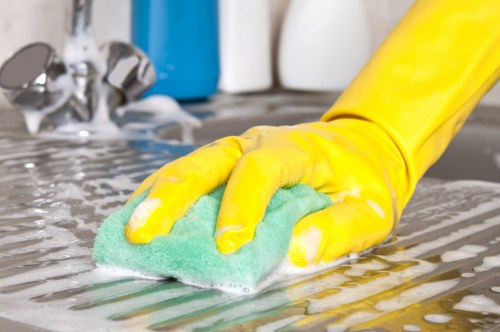 Booking and confirmation section for oven cleaning services