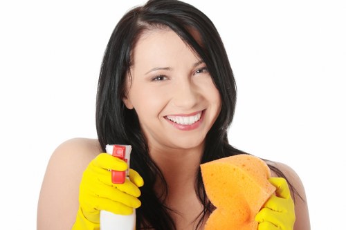Deep cleaning details for bathrooms and floors in a Greenwich home